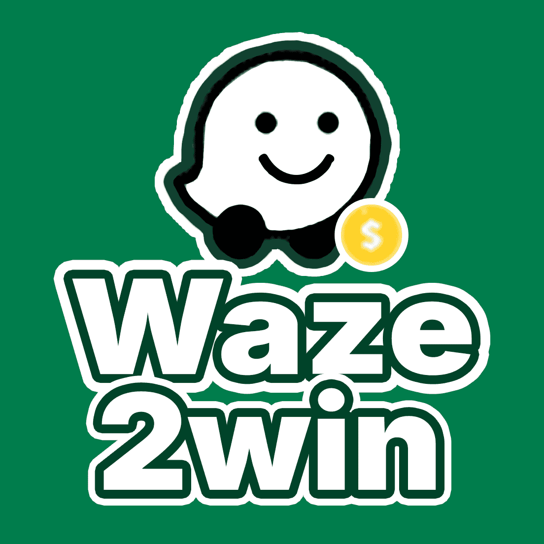 WAZE2WIN logo