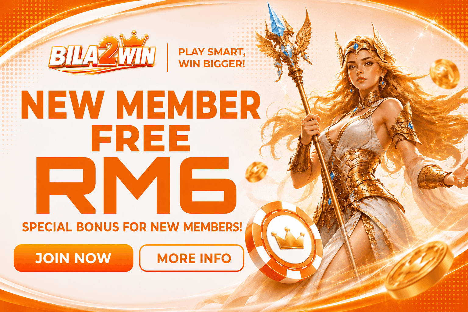 BILA2WIN RM6 Free Credit & RM8 365 Hari Malaysia 2026